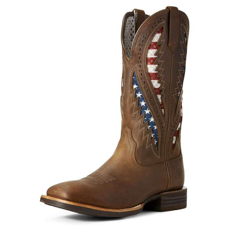 Ariat Quickdraw Venttek - Miesten Ruskea Bootsit ( QMOKWF-409 )